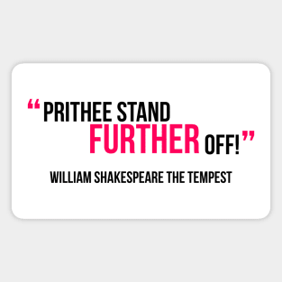 William Shakespeare Quotes Magnet